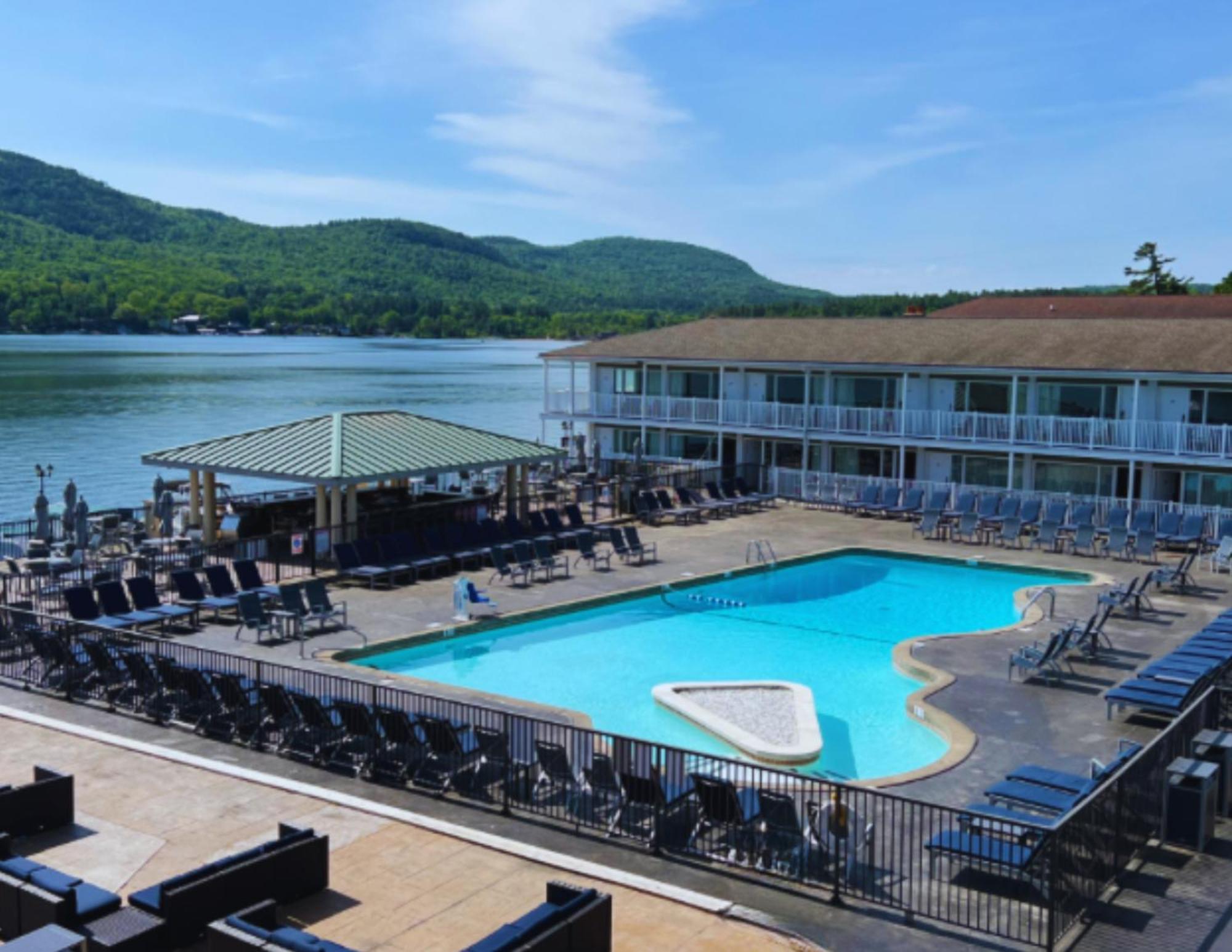 Georgian Lakeside Resort Lake George Eksteriør billede
